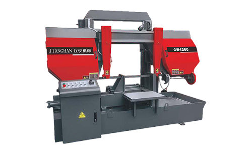 天峨龙门带锯床运行中途停止切割产生的原因是什么？